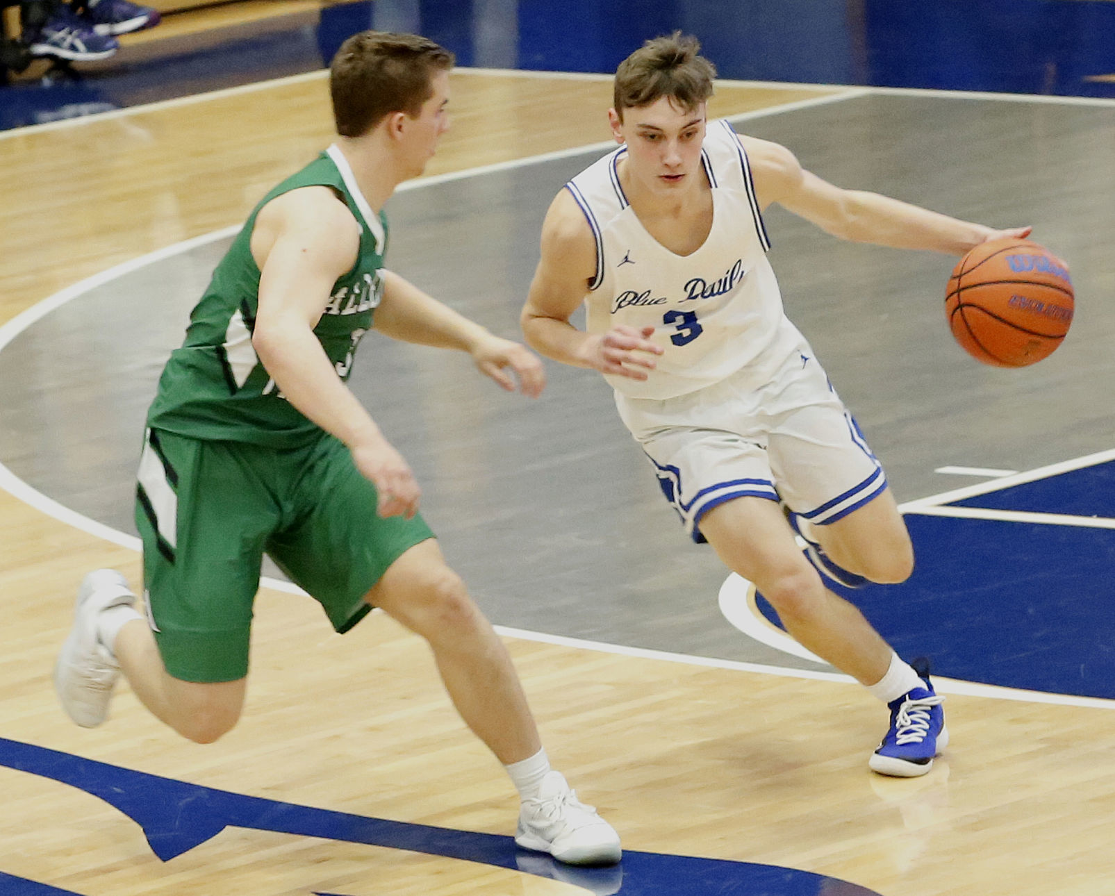 Alleman at Quincy boys basketball